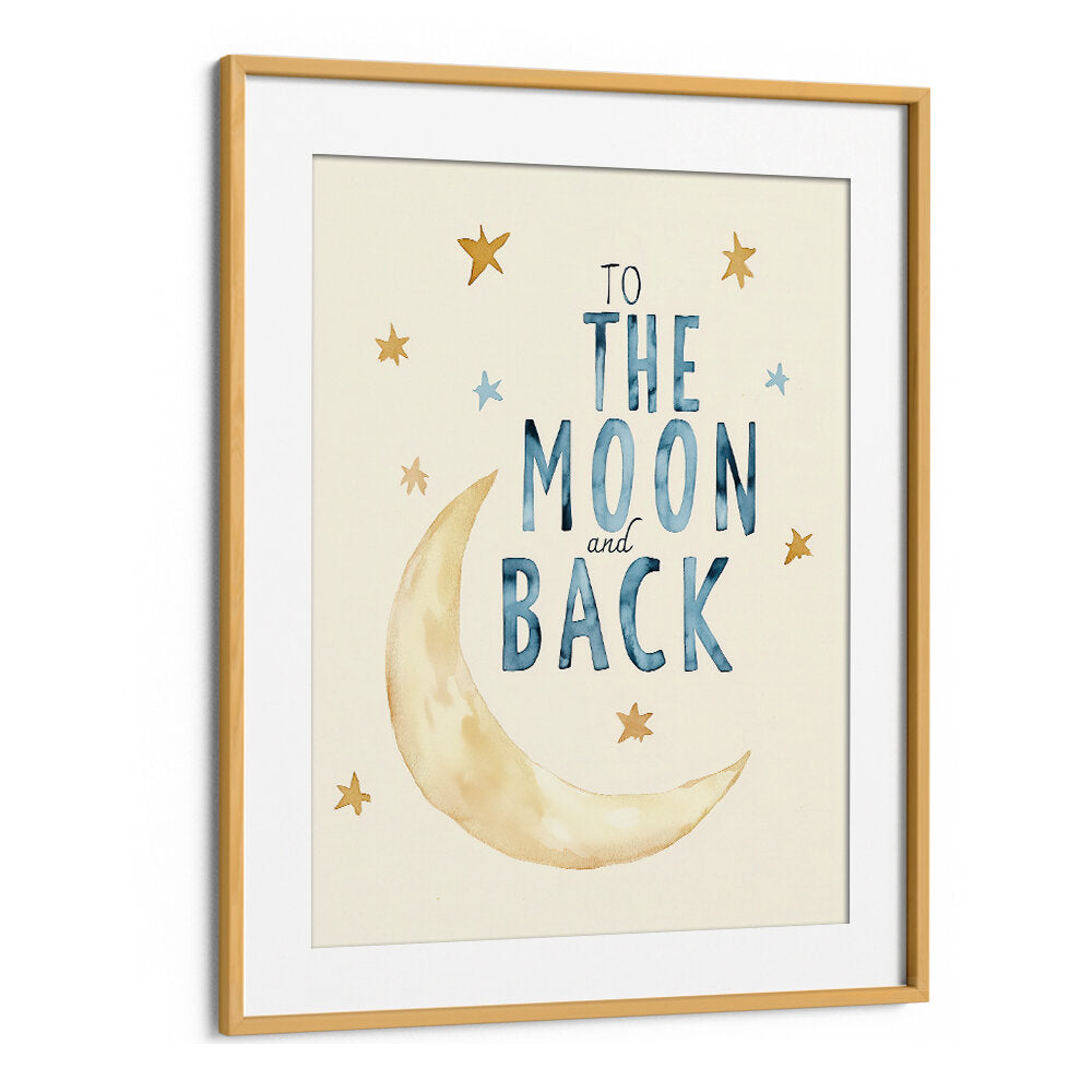 TO THE MOON AND BACK , KIDS ROOM PAINTINGS