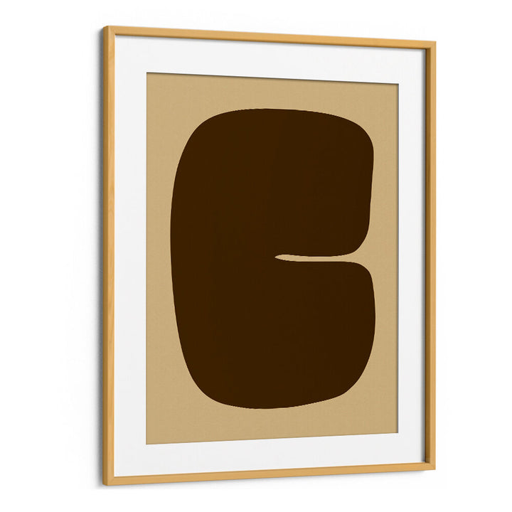 BROWN ABSTRACT , GEOMETRIC ART PRINTS