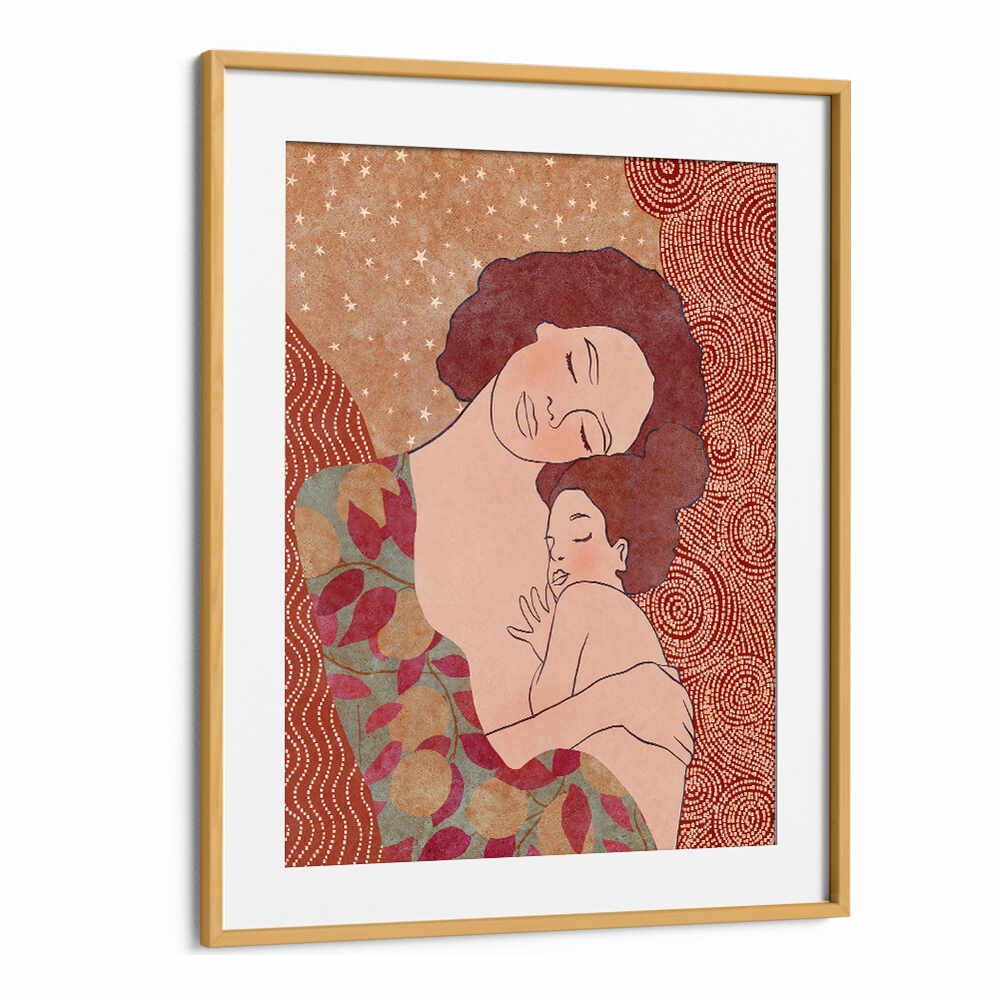MOTHER AND DAUGHTER , PORTRAITS & FIGURATIVE ILLUSTRATIONS