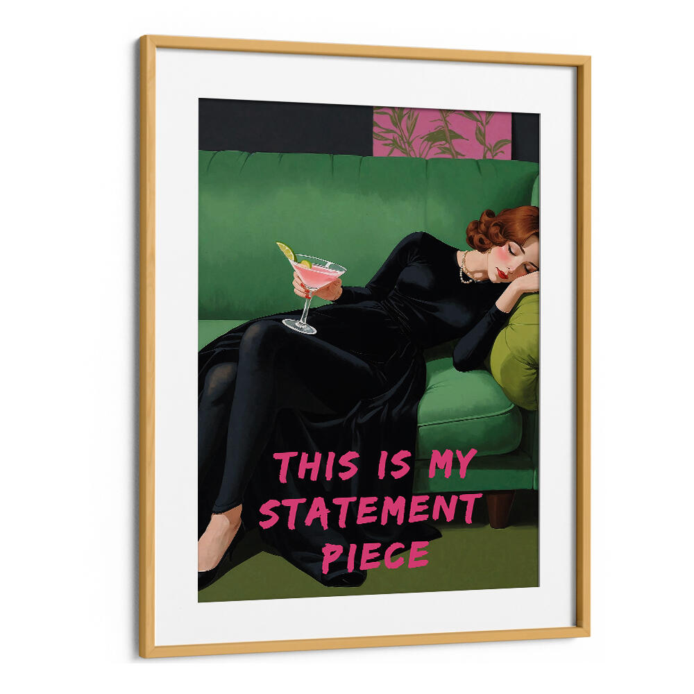 THIS IS MY STATEMENT PIECE , ALTERED ART PRINTS