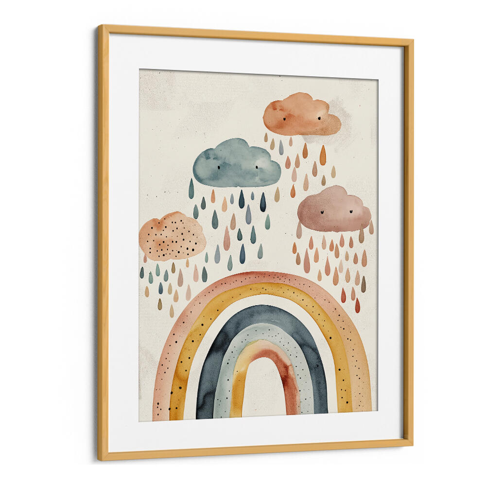 PLAYFUL RAINBOW , KIDS ROOM PAINTINGS