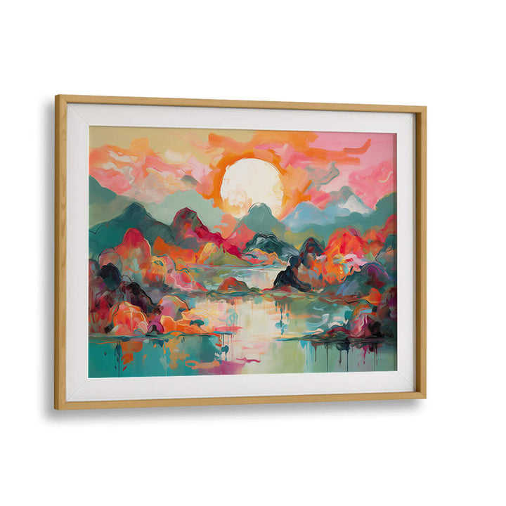 COLORFUL LANDSCAPE , LANDSCAPE PAINTINGS