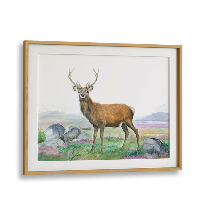 MORELAND STAG , ANIMAL PAINTINGS