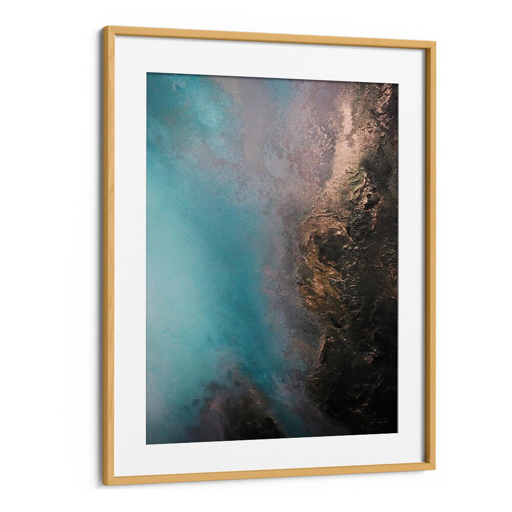 Vibrant REFLECTIVE - SUNDOWN, ABSTRACT PAINTINGS enhance any space with captivating colors and fluid forms.