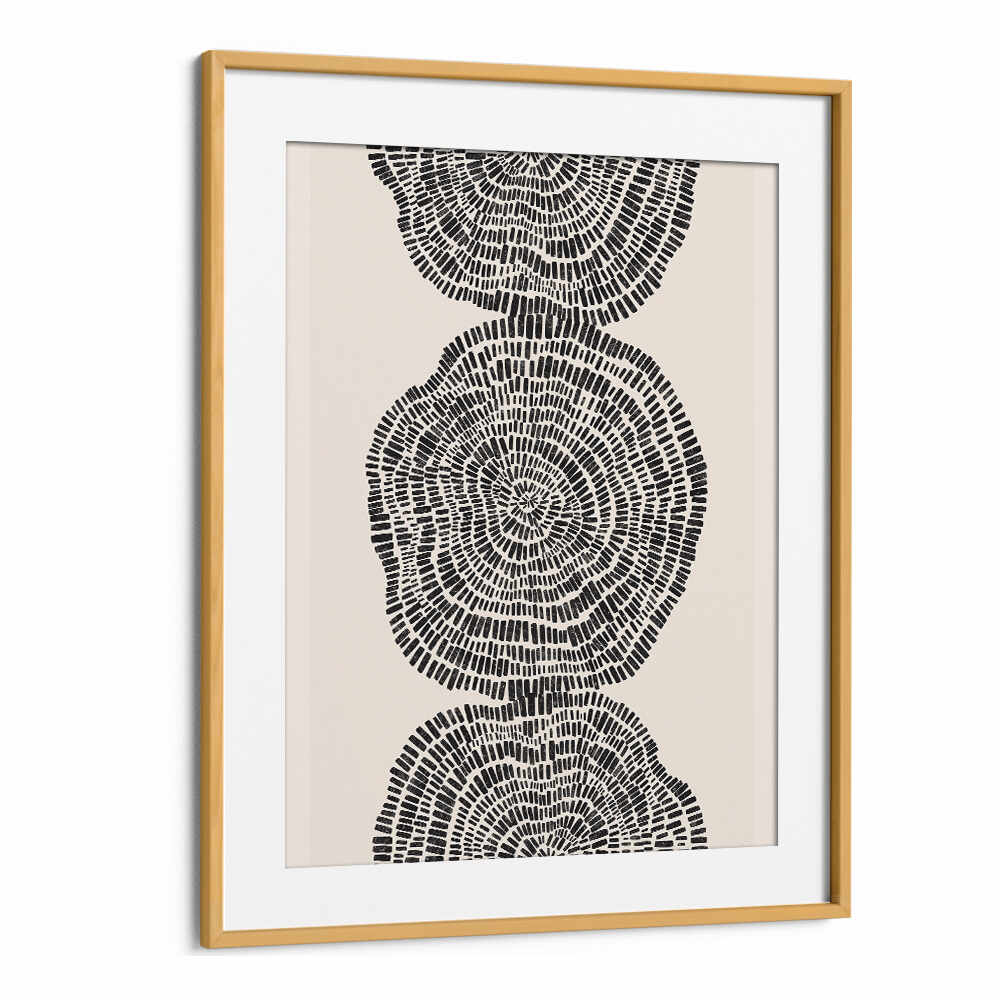 TRIBAL CIRCLES II , PATTERN ART PRINTS
