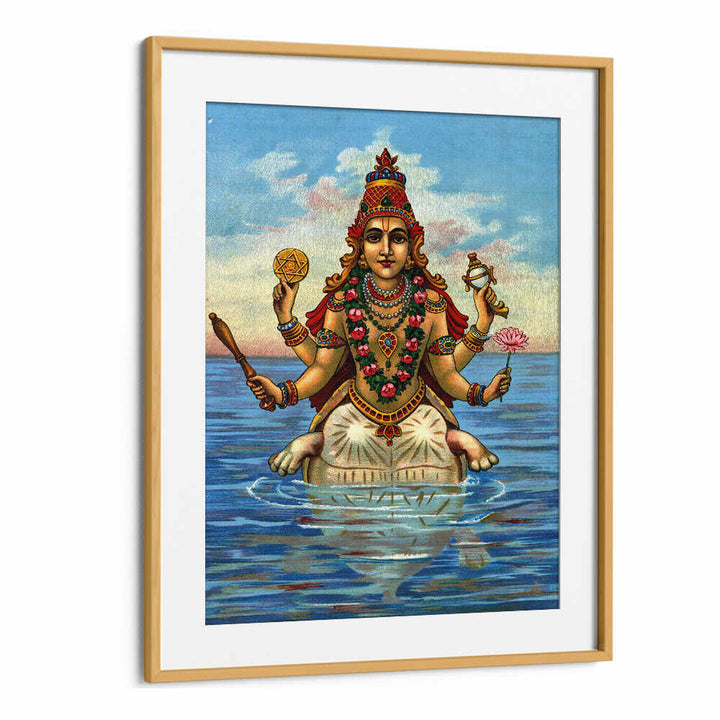 KURMA AVATAR , INDIAN ART PAINTINGS