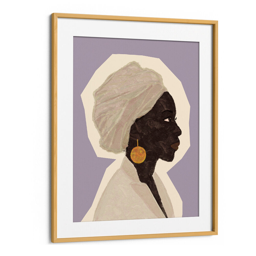 AFRICAN WOMAN , PORTRAITS & FIGURATIVE ILLUSTRATIONS