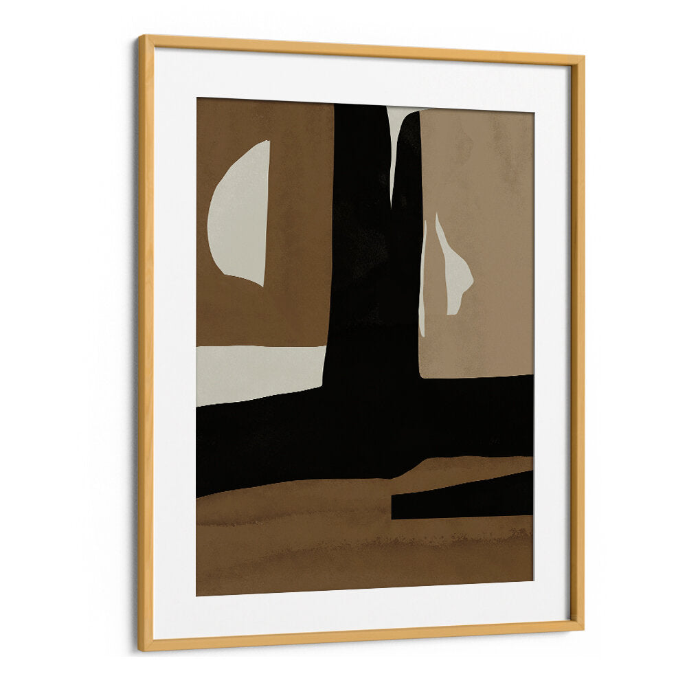 ABSTRACT ART WITH EARTHY TONES