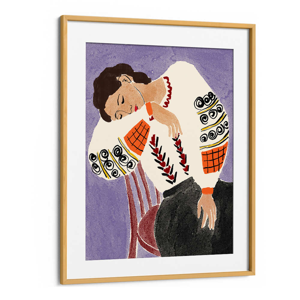 THE ROMANIAN BLOUSE , PORTRAITS & FIGURATIVE ILLUSTRATIONS