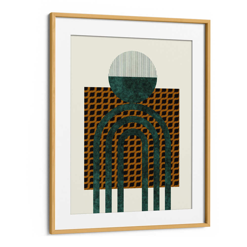 TEXTURED MID CENTURY COMPOSITION 5  , GEOMETRIC ART PRINTS