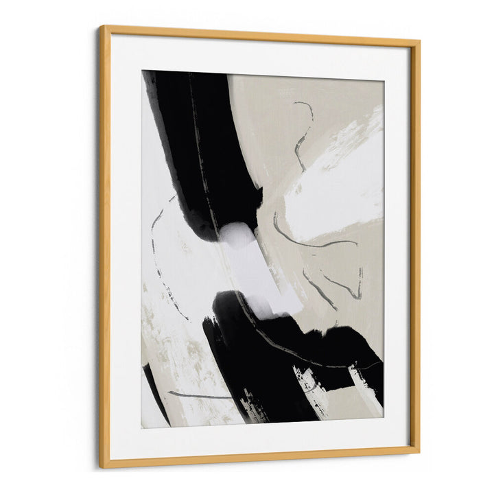 PAINT ABSTRACT B & W
