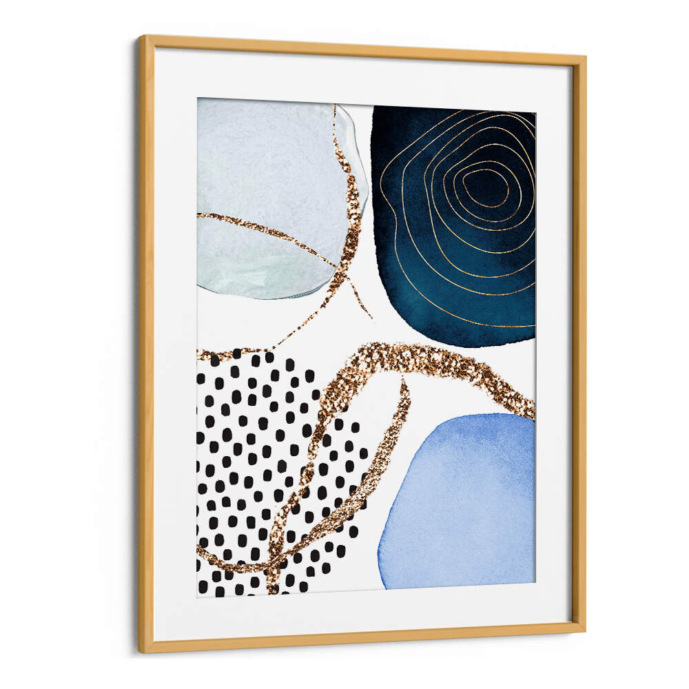 AESTHETIC BLUES I , ABSTRACT PAINTINGS