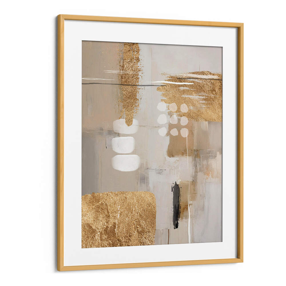 CANVAS IN GOLD , ABSTRACT PAINTINGS