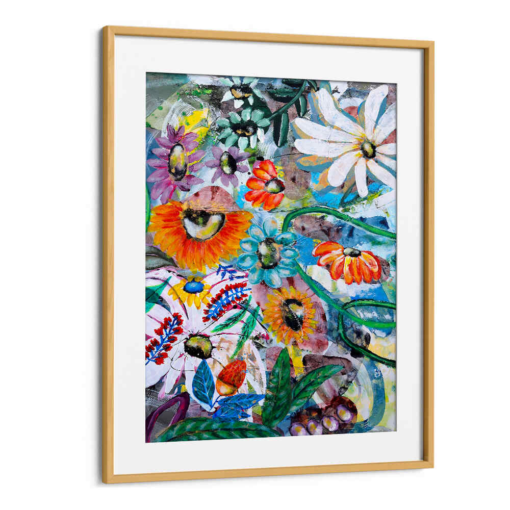 ART FLORAL , FLORAL FLOWER PAINTINGS