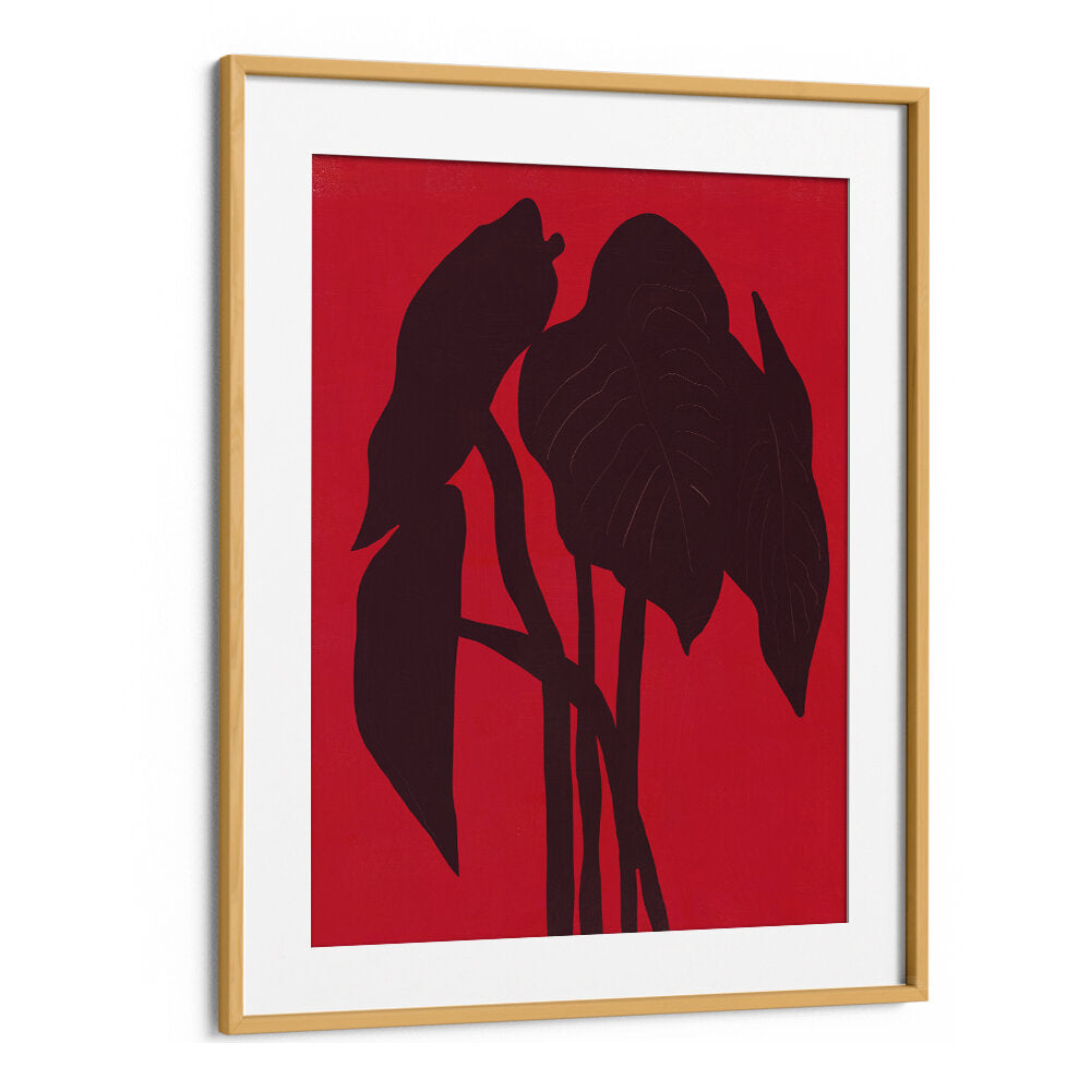 SHADOWED FOLIAGE , FLORAL FLOWER PAINTINGS