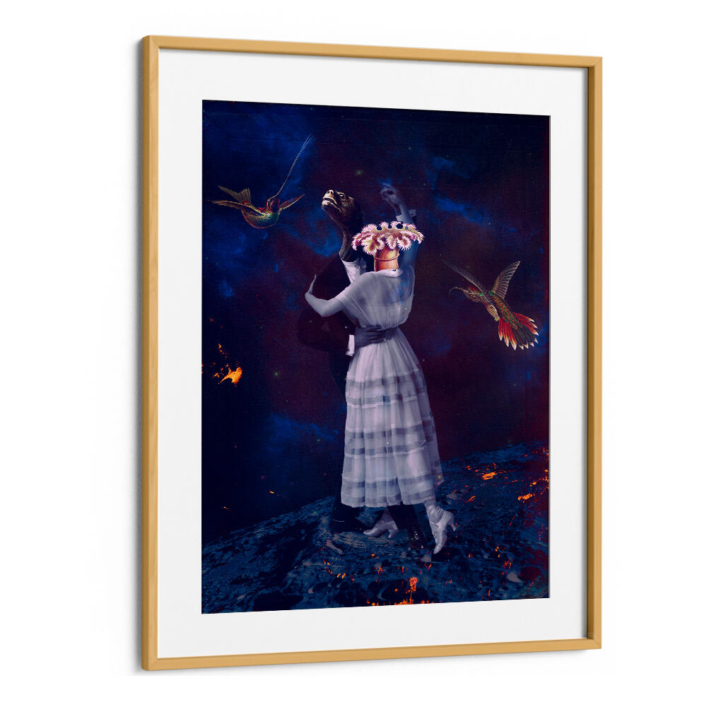 Elegant SLOW MOTION, SURREAL ART PRINTS featuring a whimsical scene with vibrant colors and dreamlike imagery.