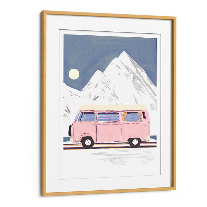 WINTER PRINT , CAR POSTERS