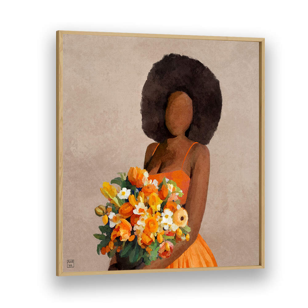 ORANGE , PORTRAITS & FIGURATIVE ILLUSTRATIONS