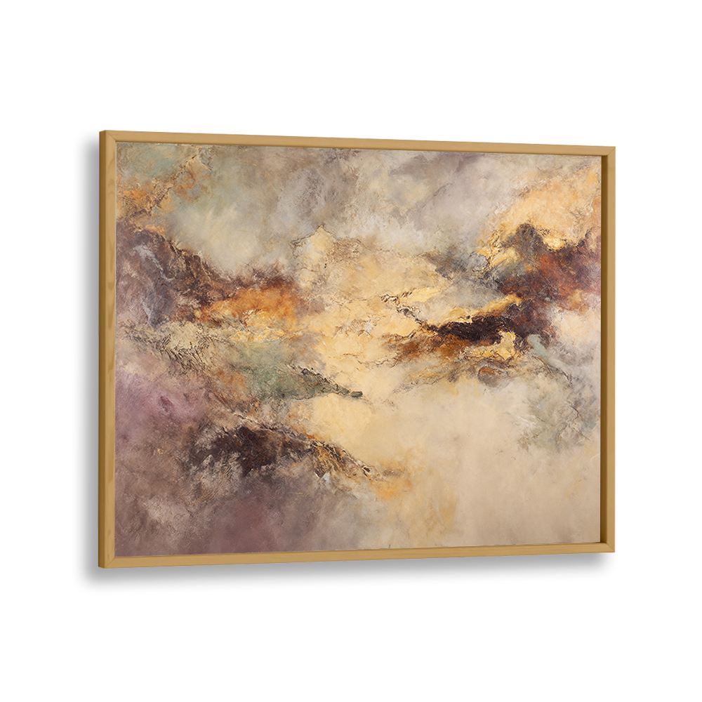 ABSTRACT GOLDEN CLOUDSCAPE