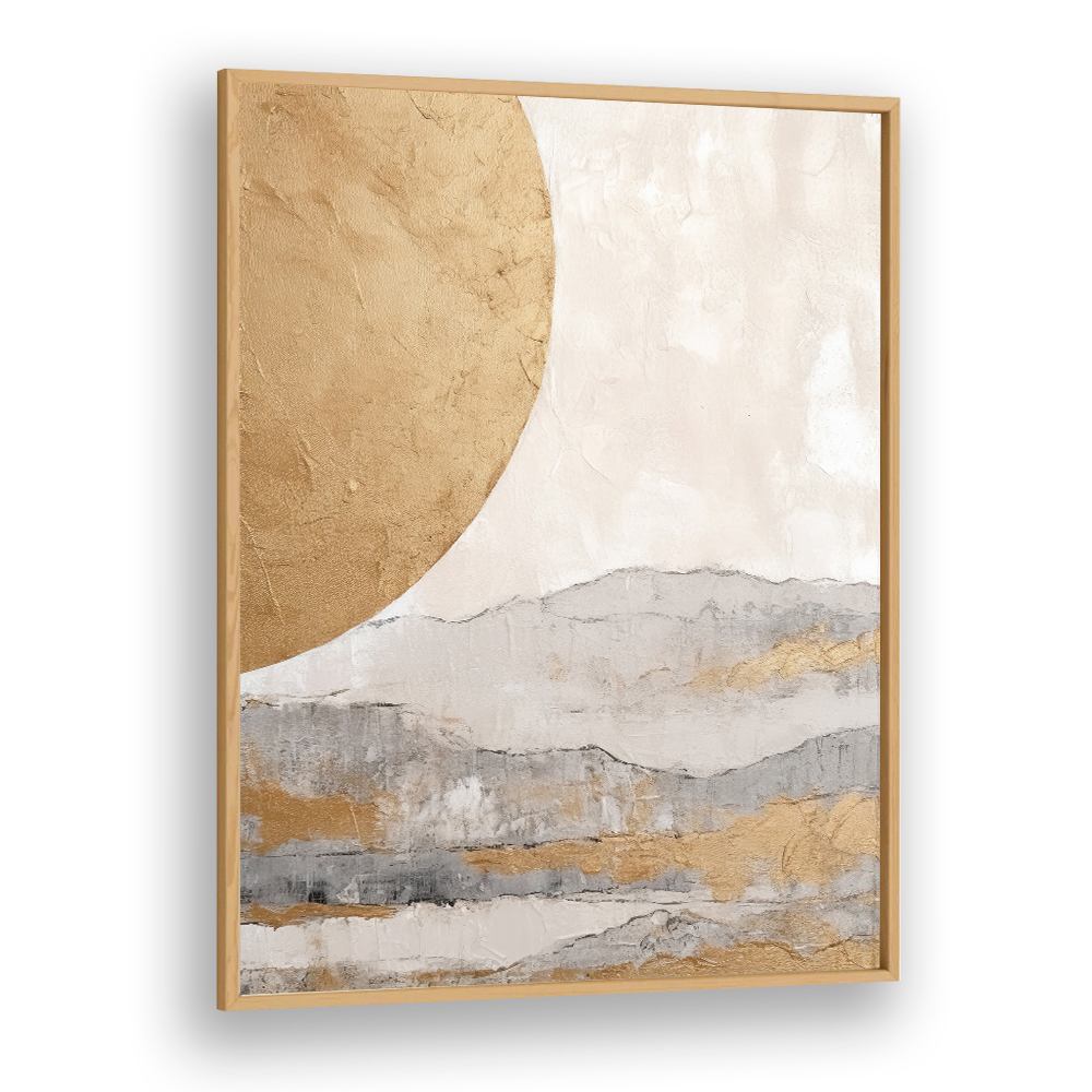 ABSTRACT GOLDEN LANDSCAPE