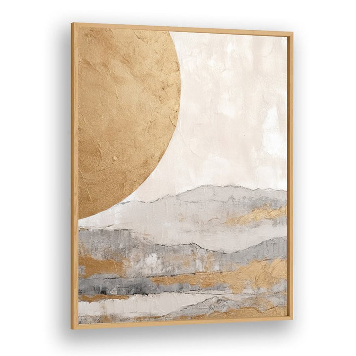 ABSTRACT GOLDEN LANDSCAPE