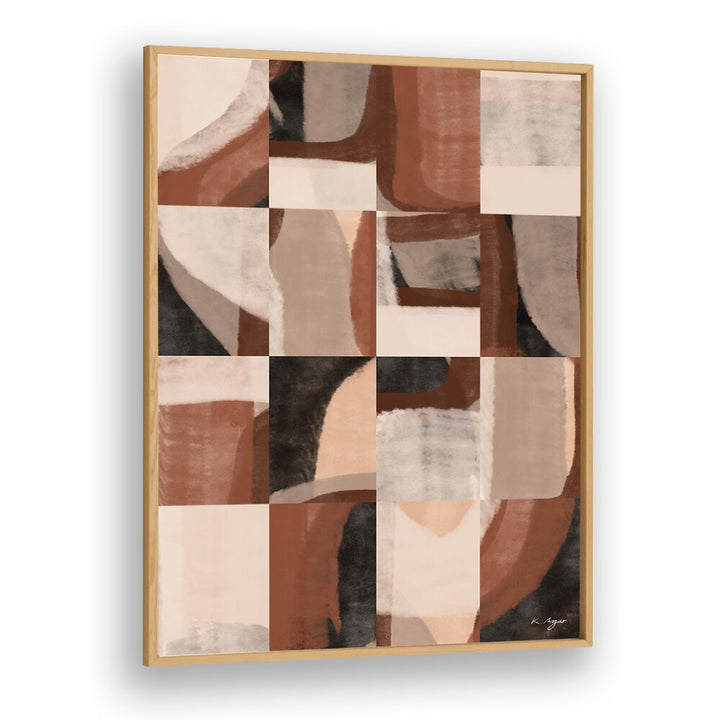 Elevate your space with ABSTRACT NO I, GEOMETRIC ART PRINTS, featuring bold colors and modern design for unique decor.
