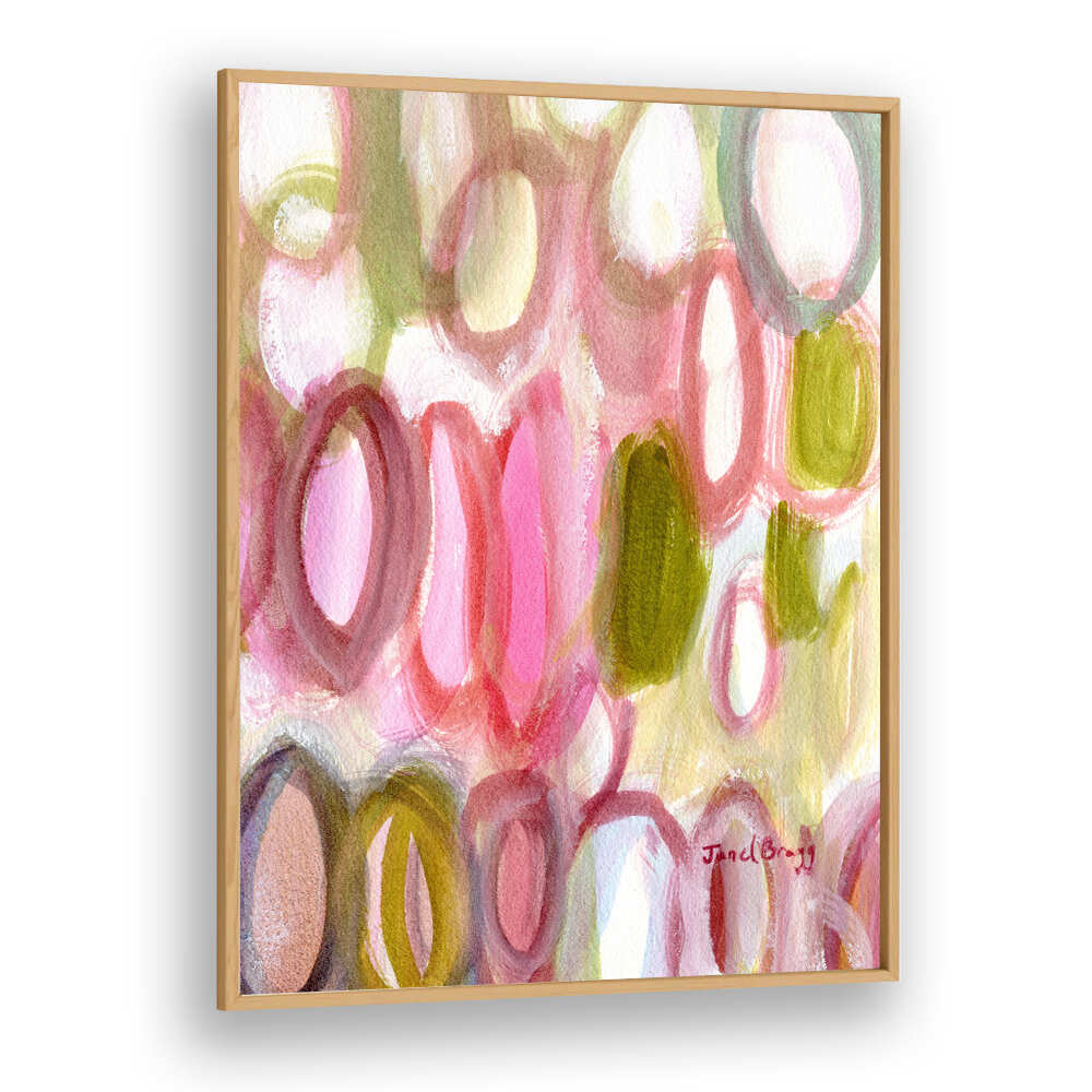 ABSTRACT WITH OVALS, ABSTRACT PAINTINGS