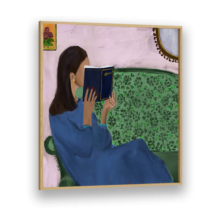 AFTERNOON ESCAPE , PORTRAITS & FIGURATIVE ILLUSTRATIONS