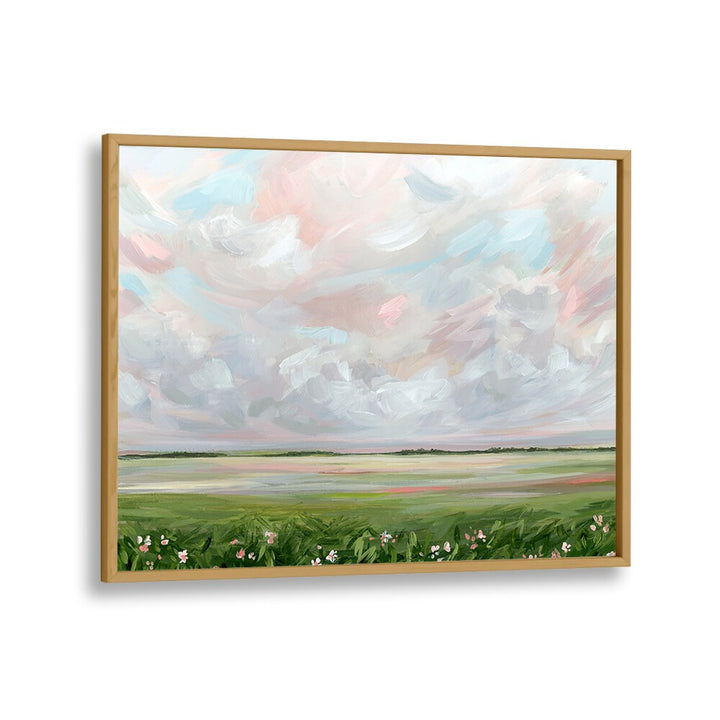 Vibrant AMONGST THE WILDFLOWERS, LANDSCAPE PAINTINGS showcase the beauty of nature in an elegant setting.