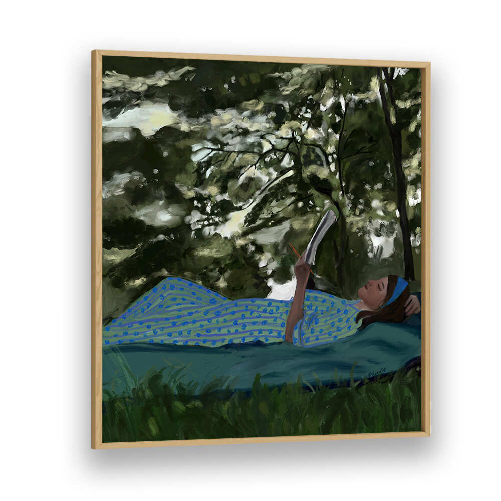 A SUMMER DAYDREAM , PORTRAITS & FIGURATIVE ILLUSTRATIONS