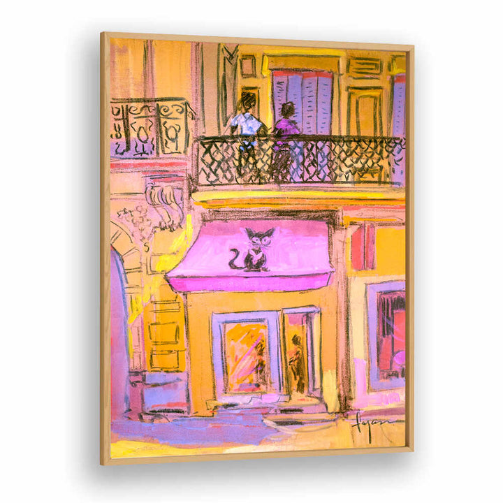 BALCONY STROLL , ABSTRACT PAINTINGS