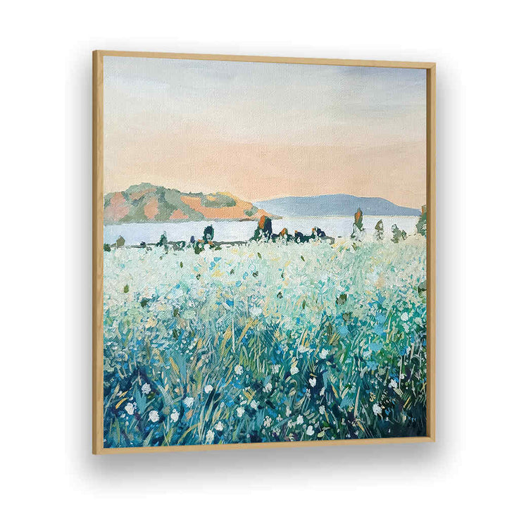 BAY VIEW , LANDSCAPE PAINTINGS