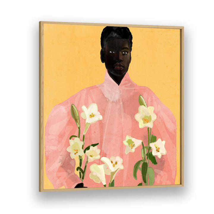 BLOSSOM SERENITY , PORTRAITS & FIGURATIVE ILLUSTRATIONS