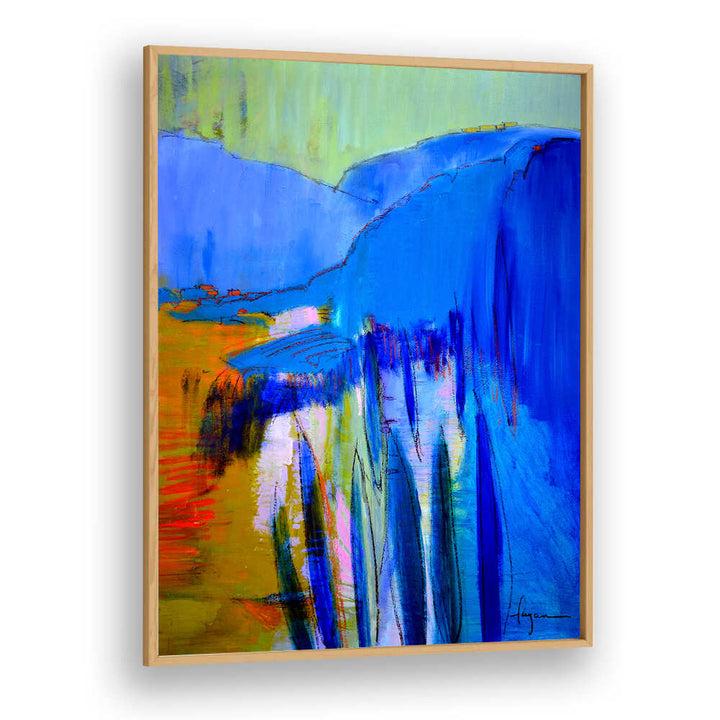 BLUE CASCADE DREAMS , ABSTRACT PAINTINGS