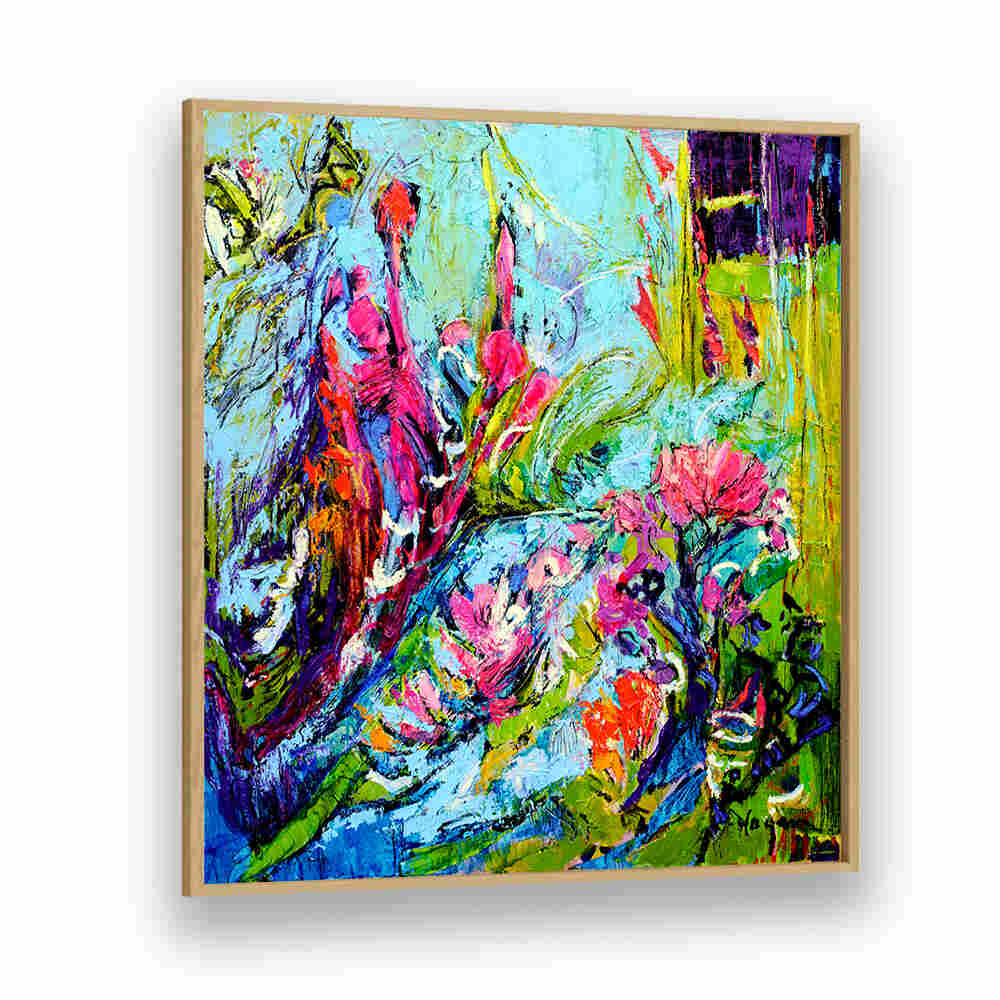 BOTANIC RADIANCE V , ABSTRACT PAINTINGS