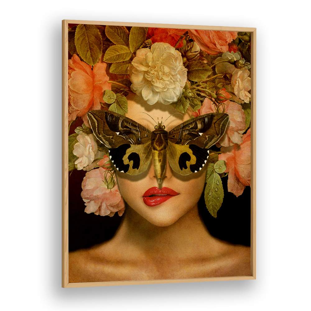 BUTTERFLY MASKED WOMAN