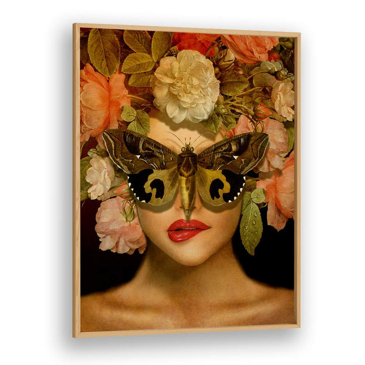 BUTTERFLY MASKED WOMAN