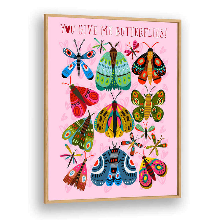 COLORFUL BUTTERFLY SYMPHONY , QUOTES & TYPOGRAPHY POSTERS