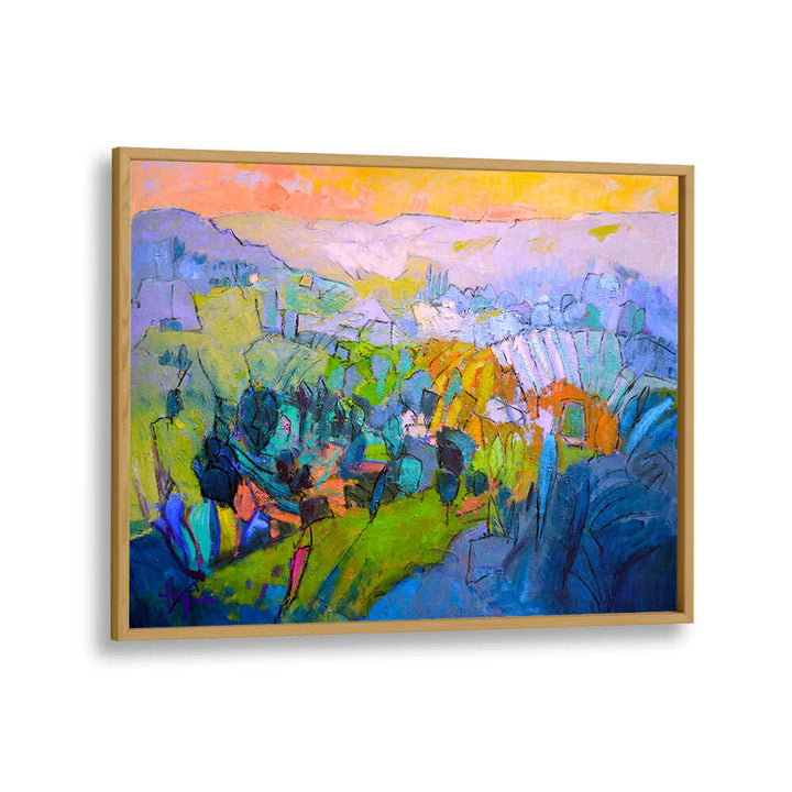 COLORFUL PANORAMA , LANDSCAPE PAINTINGS