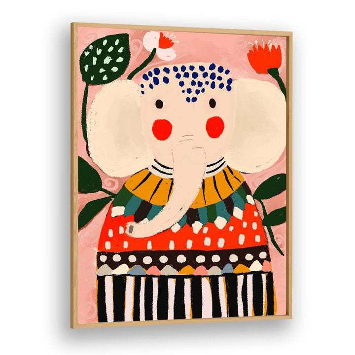 COLORFUL WHIMSICAL ELEPHANT