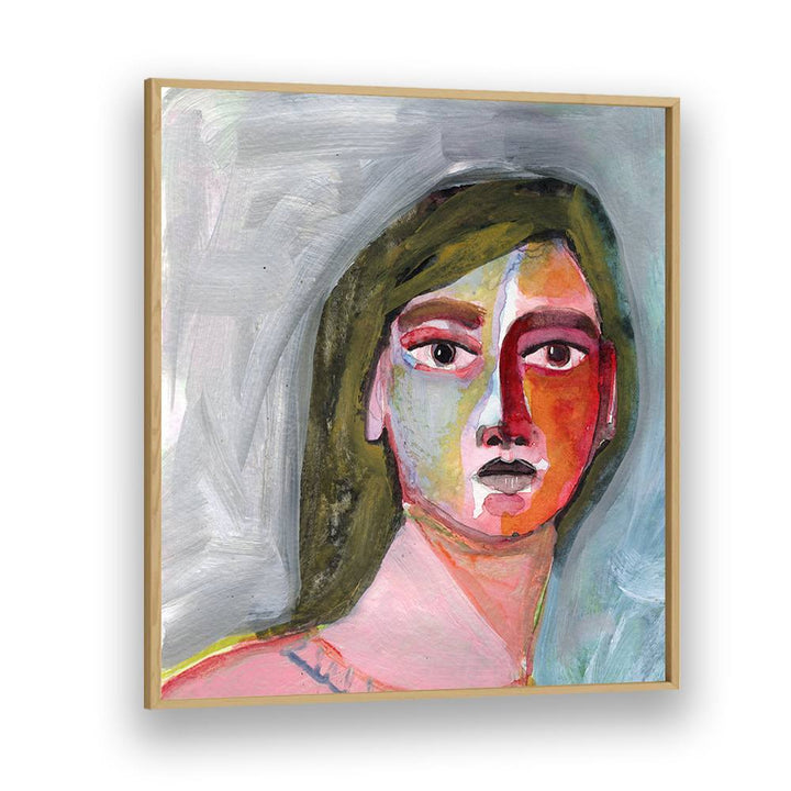 COLORFUL WOMAN PORTRAIT