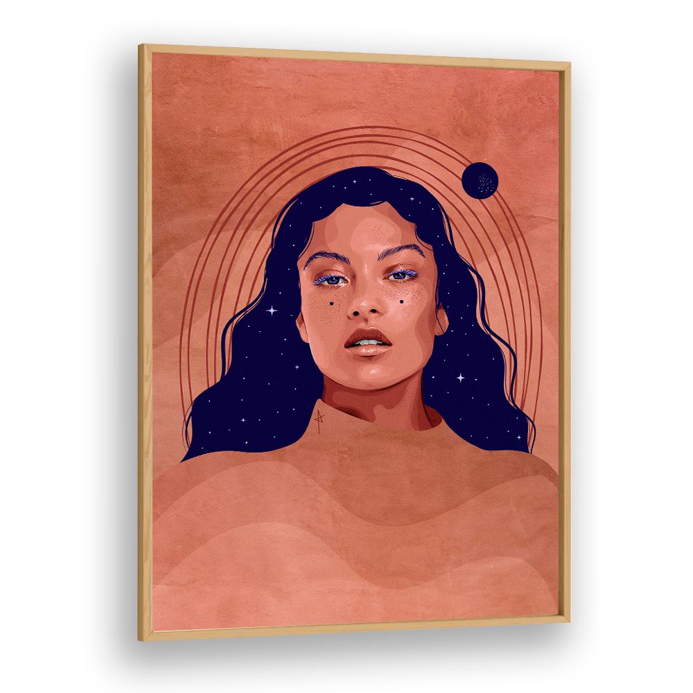 COSMIC WOMAN PORTRAIT
