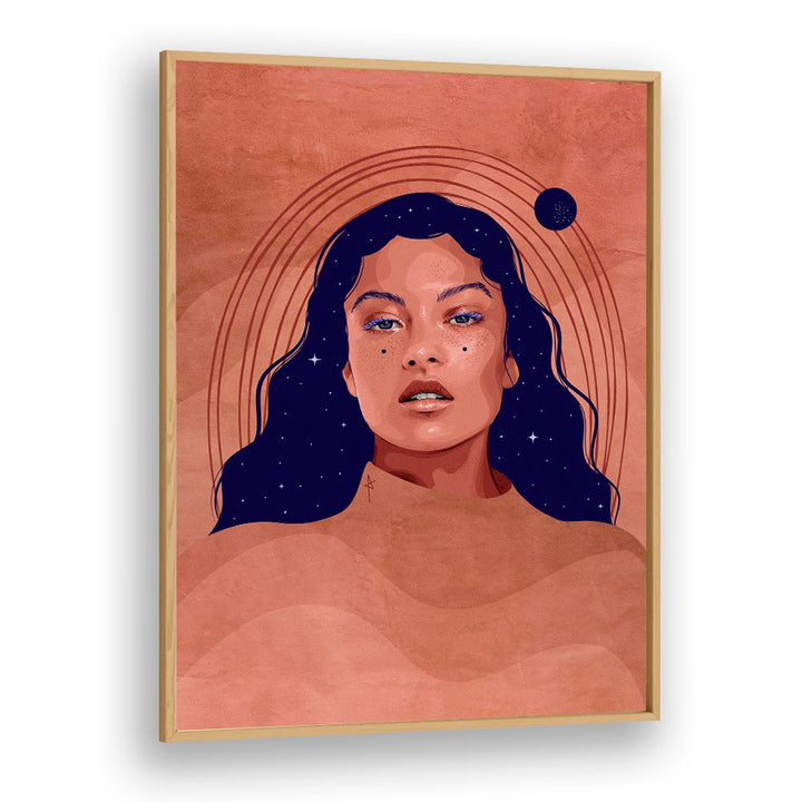 COSMIC WOMAN PORTRAIT