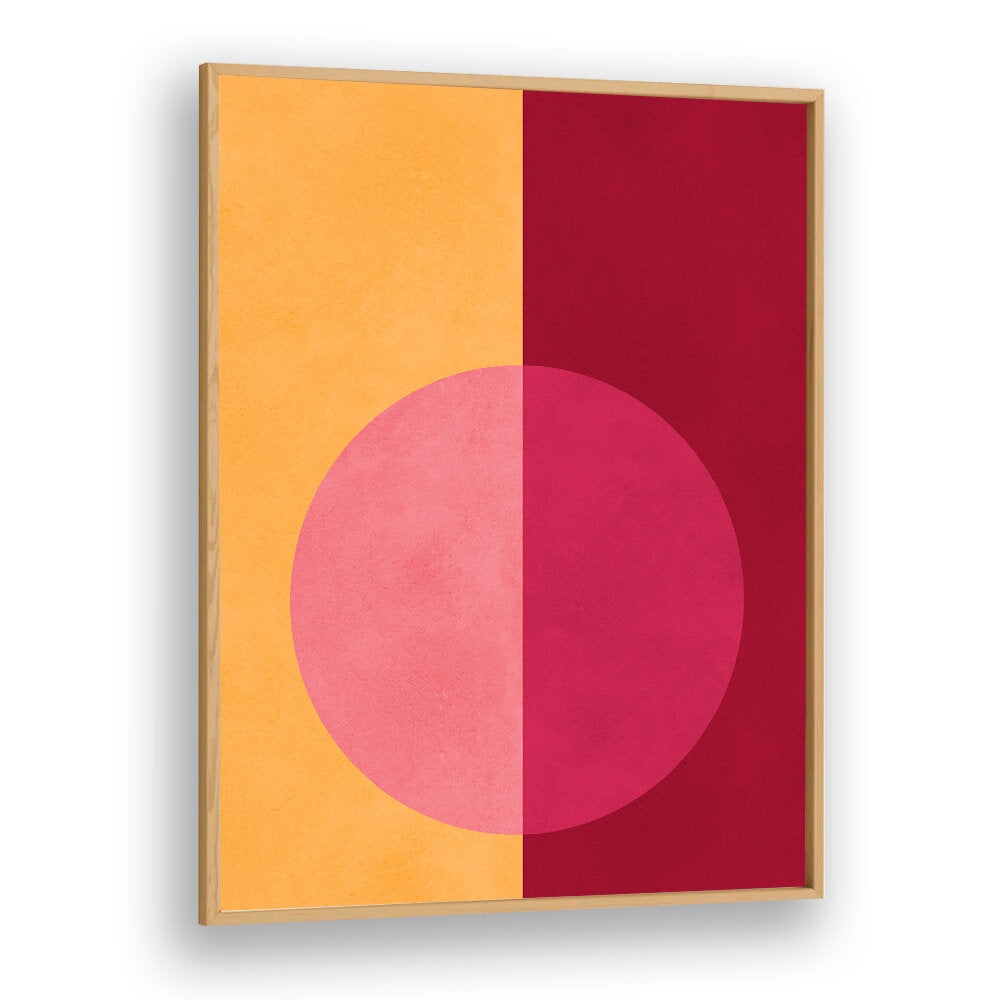 CRIMSON BALANCE , GEOMETRIC ART PRINTS