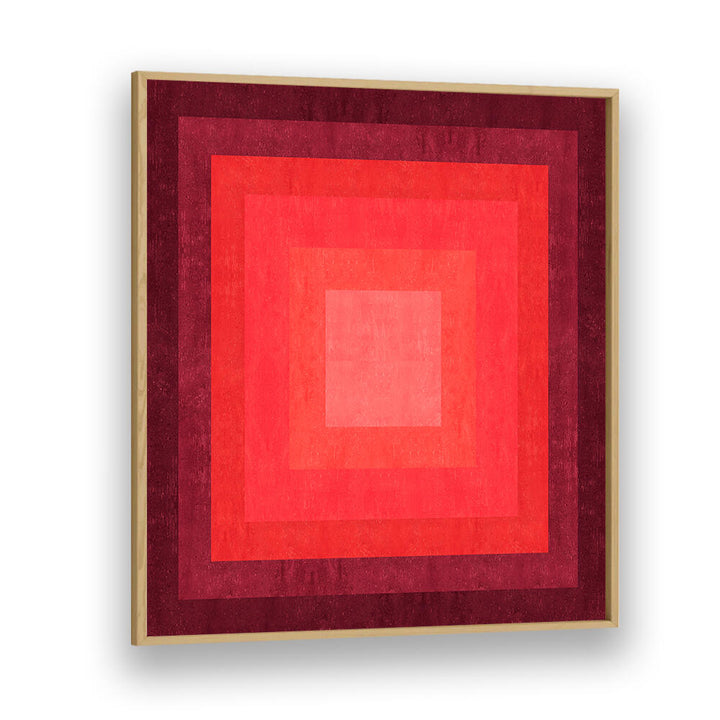 CRIMSON CONCENTRIC , GEOMETRIC ART PRINTS