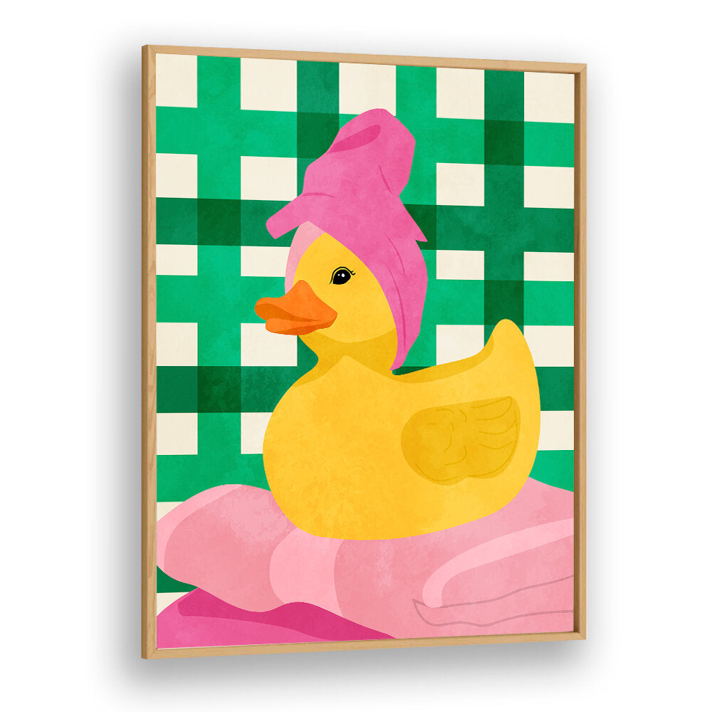 COZY RUBBER DUCK , KIDS ROOM PAINTINGS