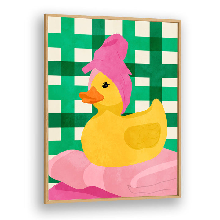 COZY RUBBER DUCK , KIDS ROOM PAINTINGS