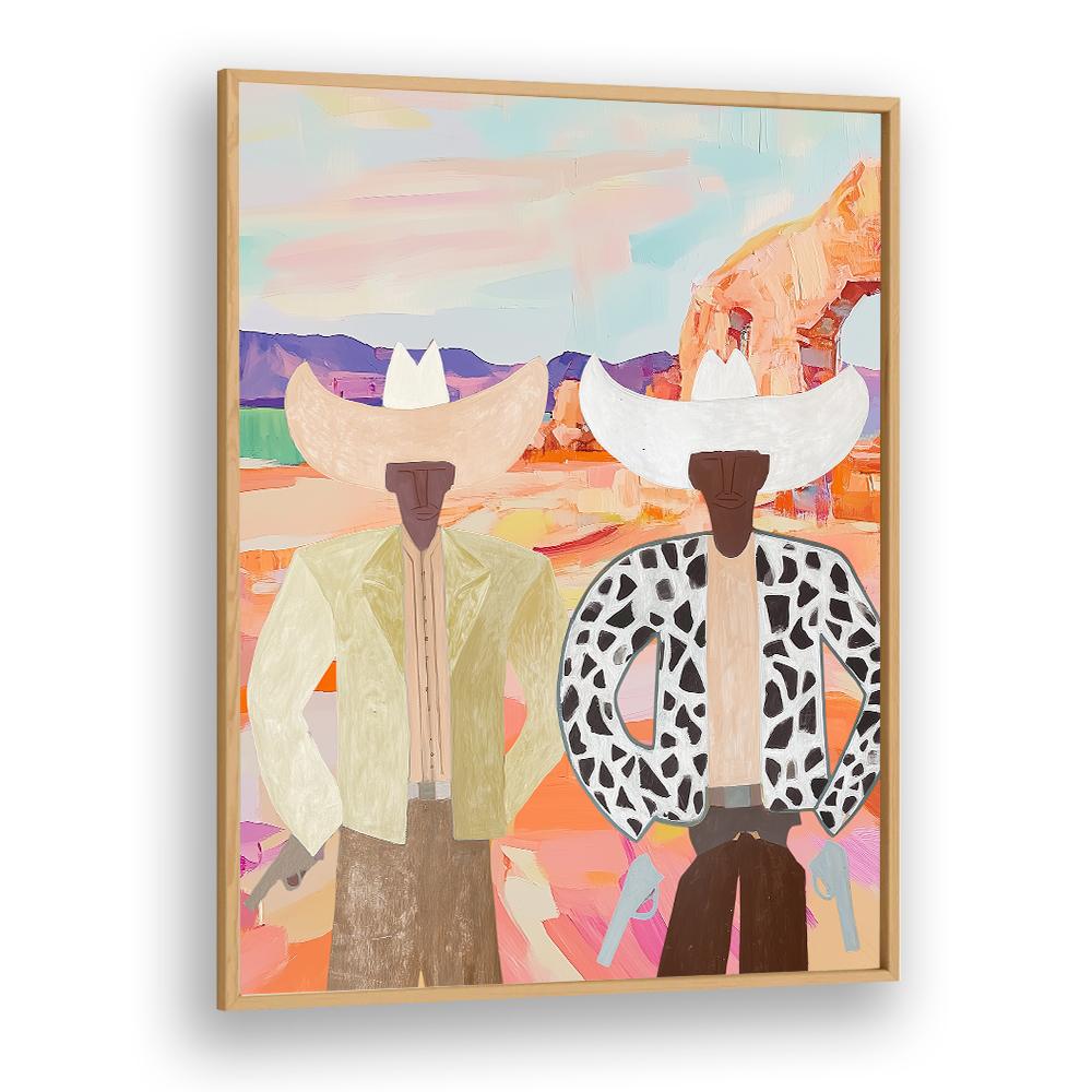 DESERT COWBOYS WITH PISTOLS