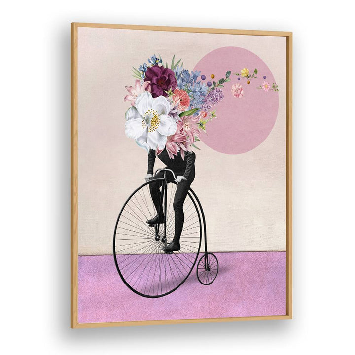 FLOWER HEAD PENNY FARTHING