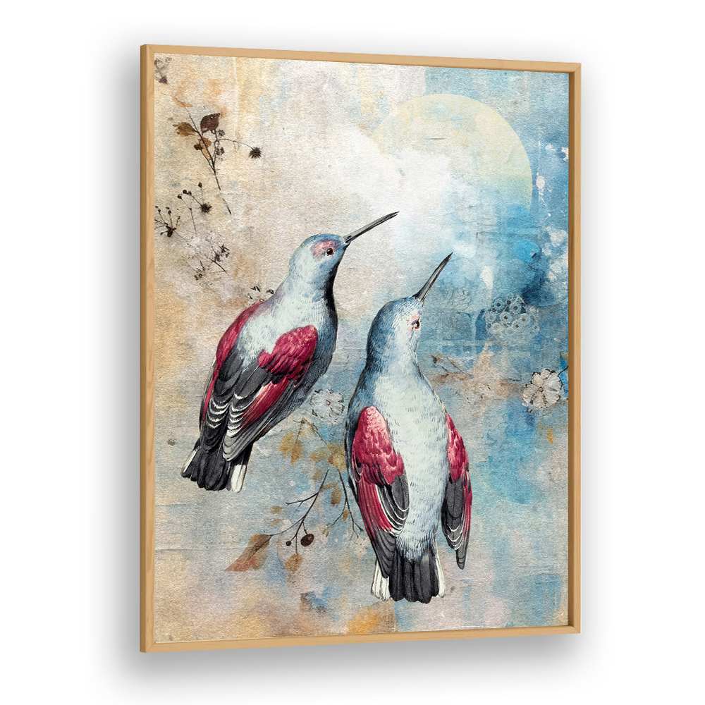 DREAMY HUMMINGBIRD PAIR